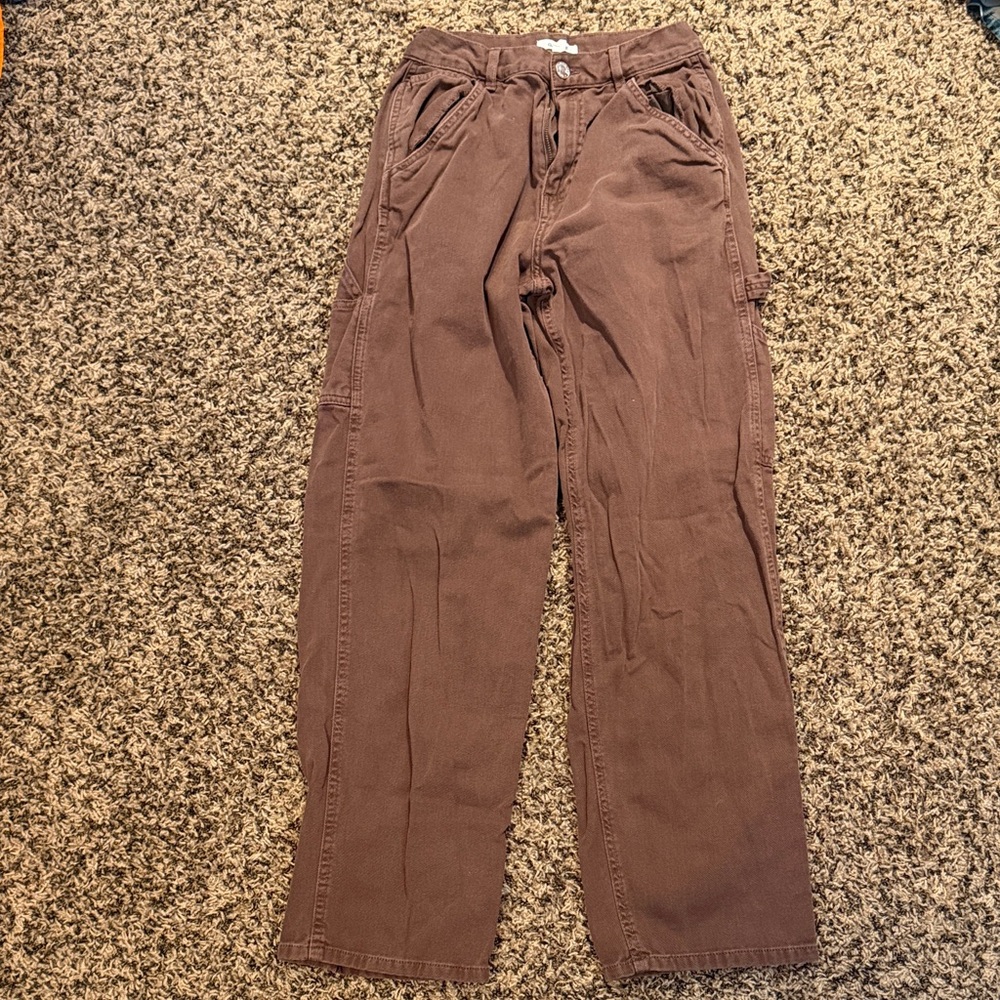 Garage Women's Brown Flare Jeans